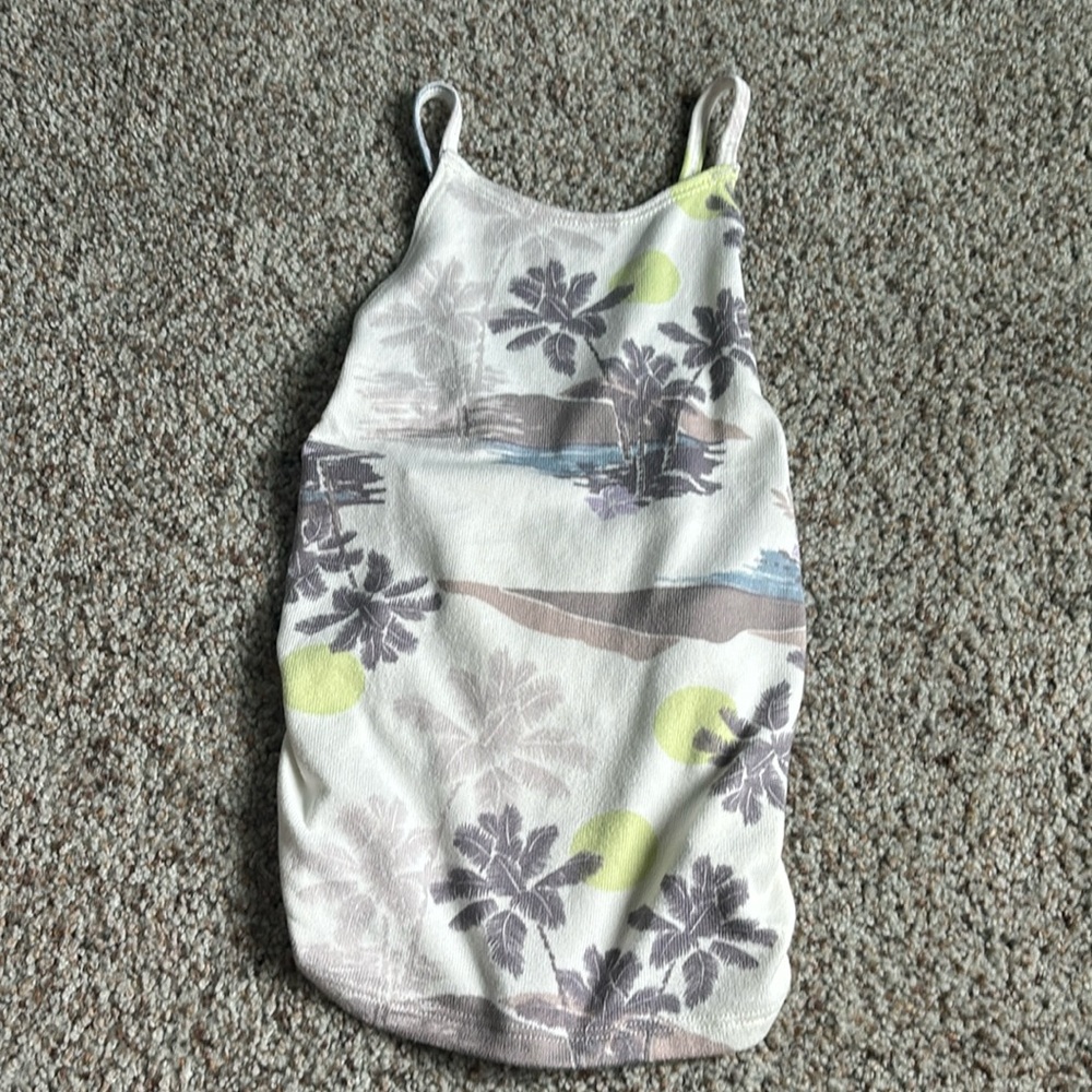 Gilly Hicks Stretchy Cross Tank